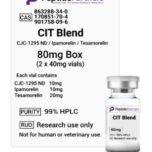CIT Combo Vial: CJC-1295 ND / Ipamorelin / Tesamorelin (40mg vials)
